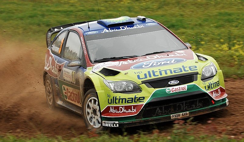 Polen Tag 1 - Führung für Ford, Loeb ausgeschieden: Ford setzt Triumpfzug fort