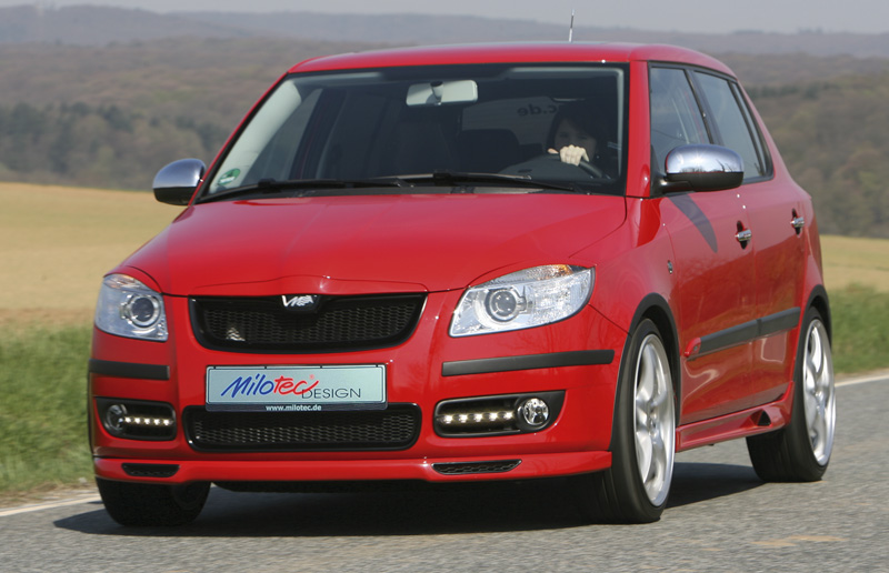 Lichtblicke auch für Fabia II und Roomster: Milotec erweitert sein LED Tagfahrleuchten-Sortiment