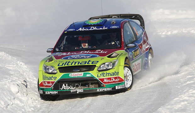 Rallye Schweden 2. Tag - Hirvonen weiter vorne: Vorteil Hirvonen