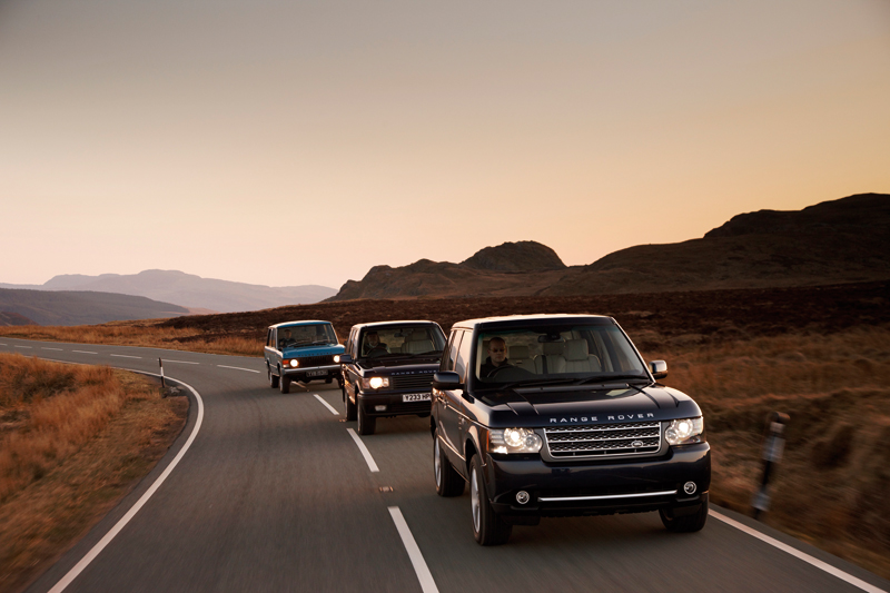 Range Rover feiert seinen 40. Geburtstag