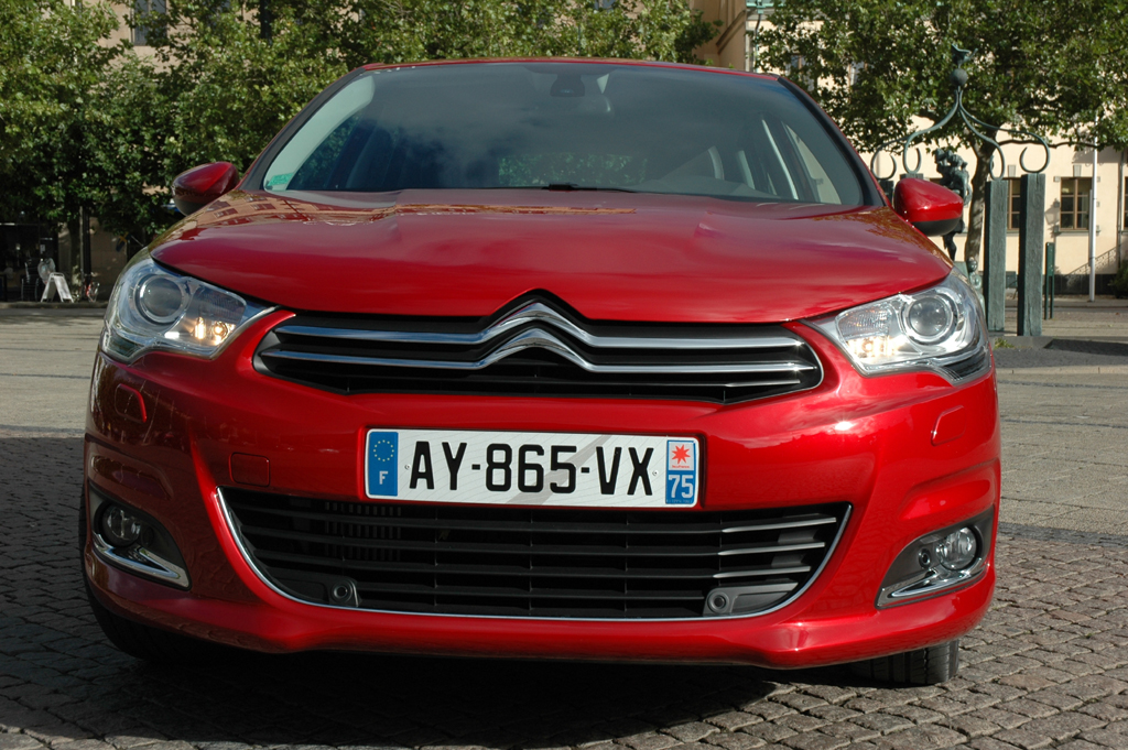 Citroën C4: Blick auf die Frontpartie.