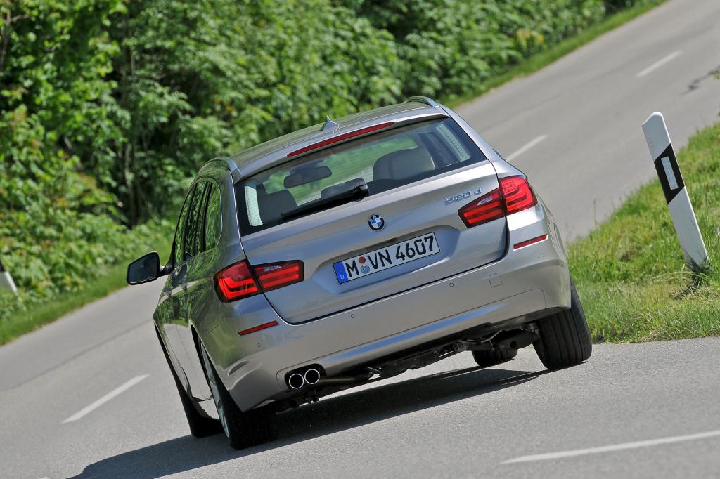 Das Heck ist schick geraten 