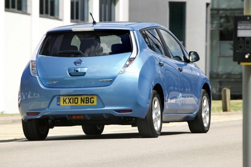 Nissan Leaf: Ein interessanter Rücken
