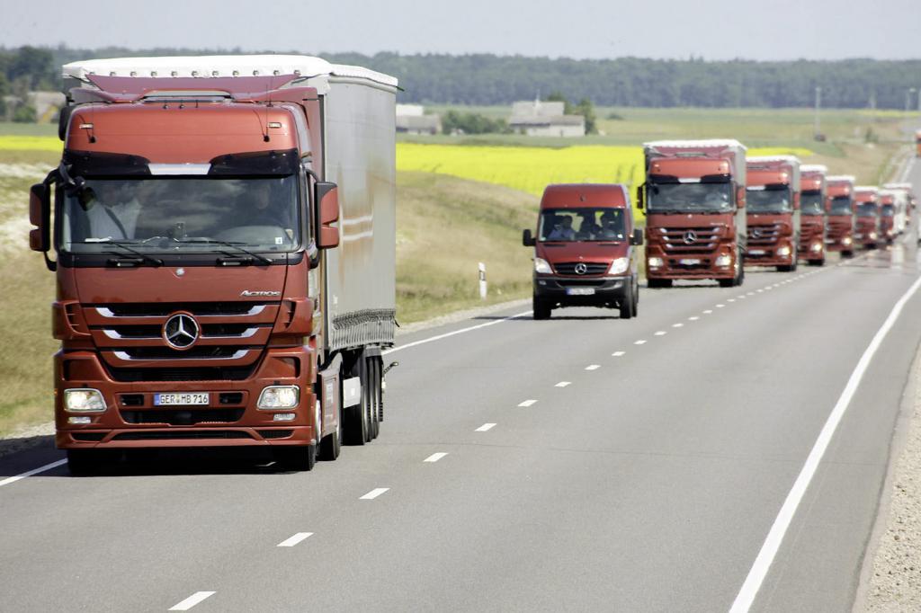 Transportaufkommen - Güterverkehr legt zu