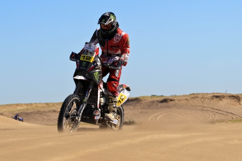 Dakar 2012: Etappe 1 Mar del Plata – Husqvarna Rallye Team by Speedbrain startet überlegt