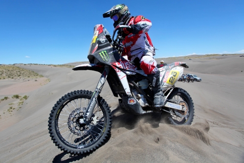 Dakar 2012: Etappe 2 Santa Rosa de la Plata – Husqvarna mit erstem Podiumsplatz