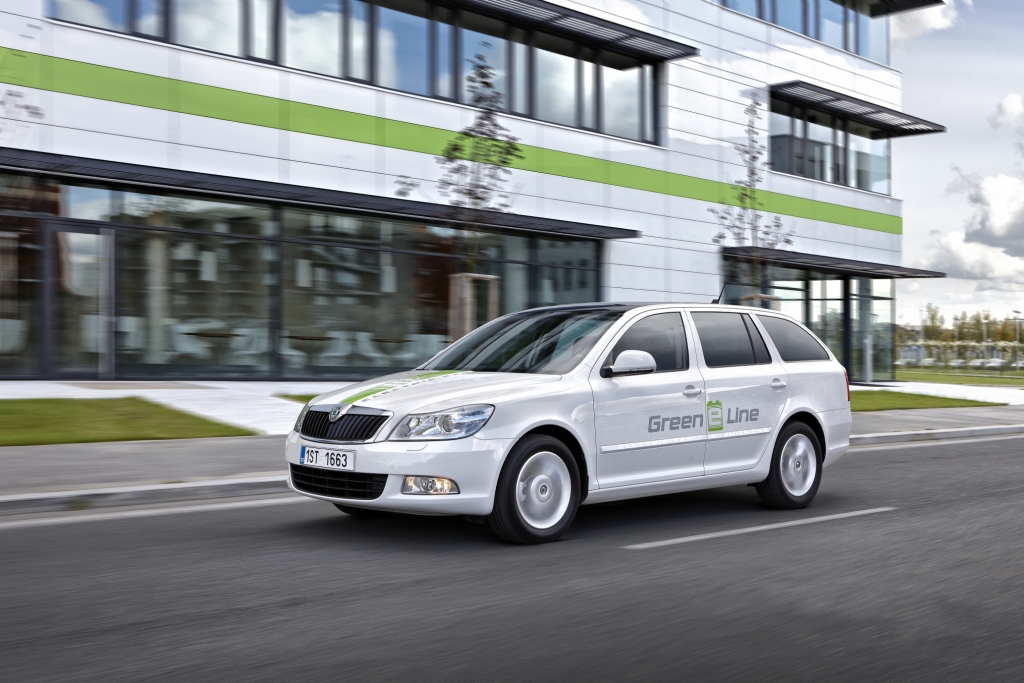 Skoda testet Octavia Green E Line unter Alltagsbedingungen