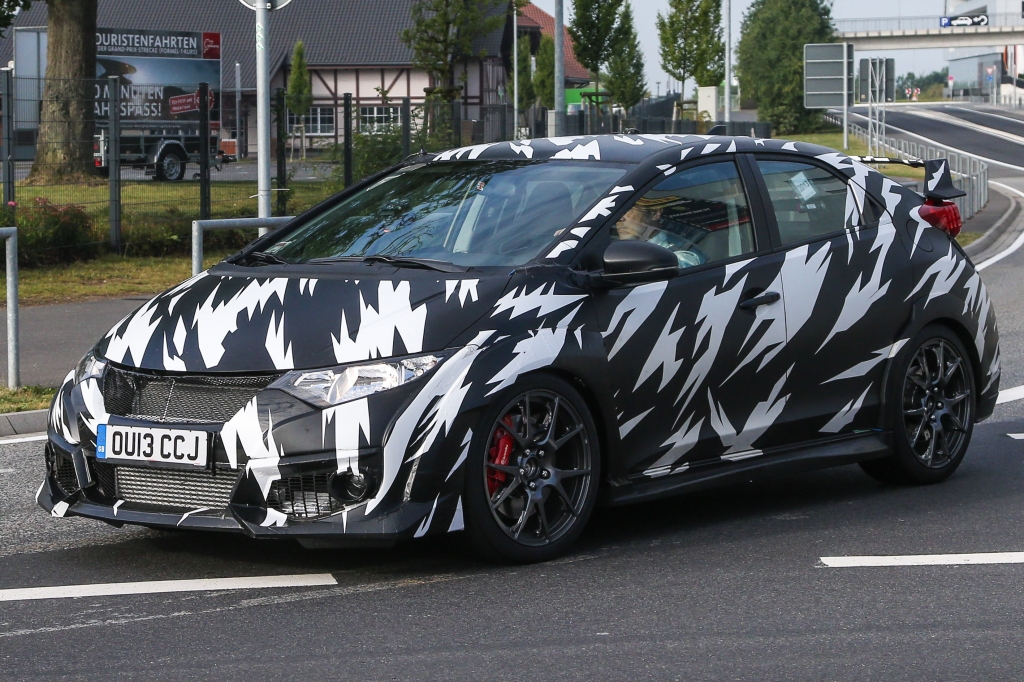 Erwischt: Erlkönig Honda Civic Type R – Der King am Ring