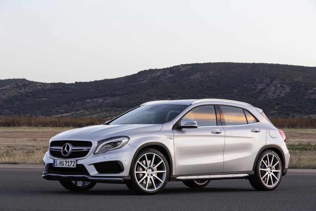 Sternenregen für den Mercedes GLA im Euro NCAP
