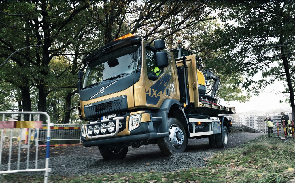Volvo FL jetzt auch mit Allradantrieb